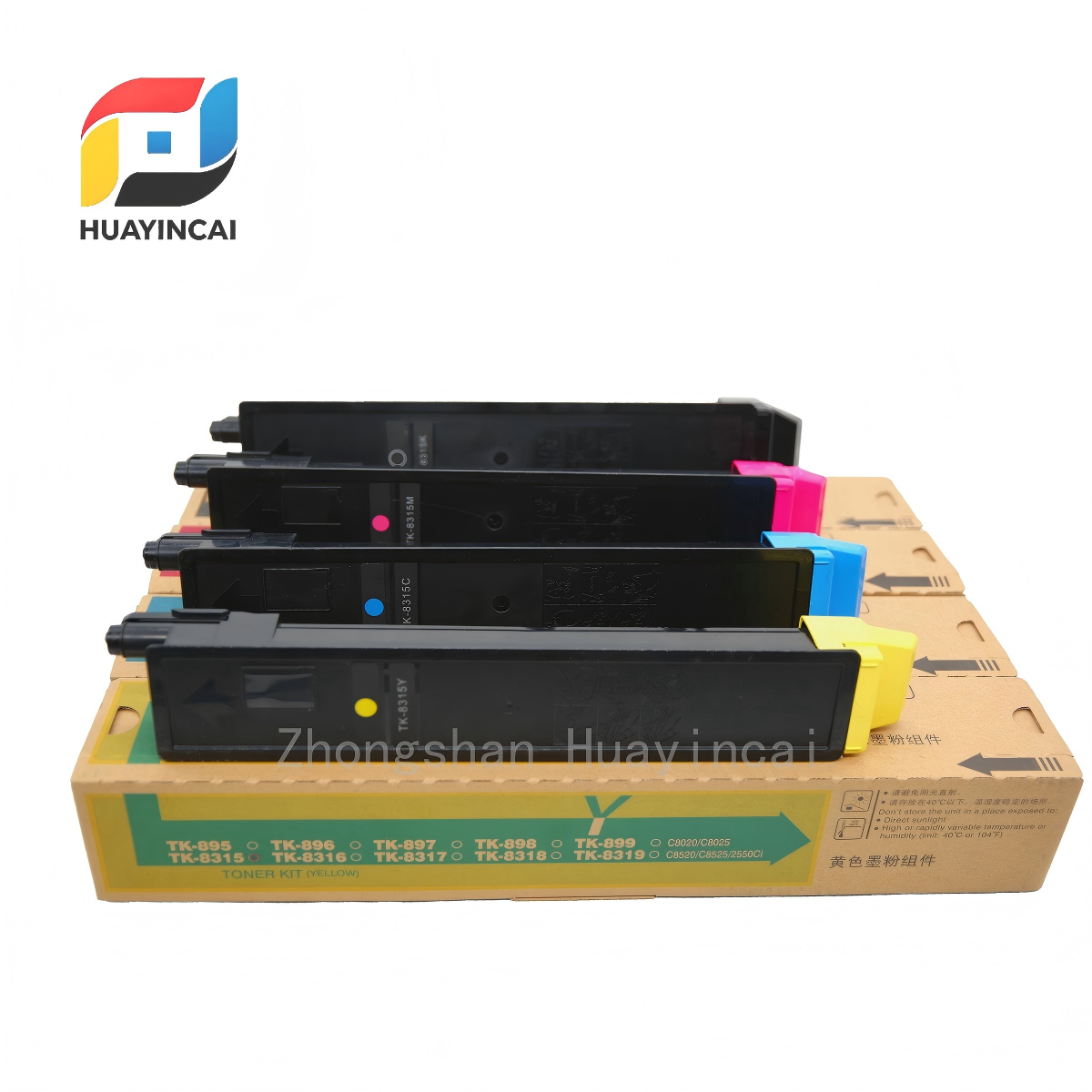 Compatible Toner Cartridge TK-8315 8316 8317 8318 8319 for TASKalfa 2550ci